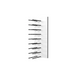 Fusion Wine Wall Rack (Label Out) - White Acrylic (9 - 27 Bottles)