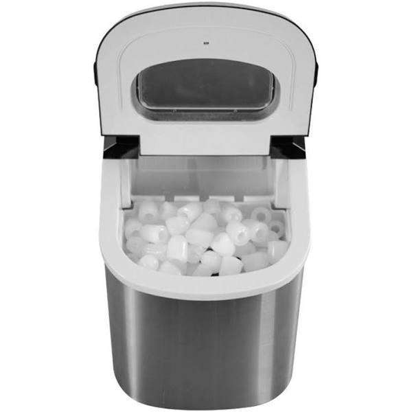 Magic Chef MCIM22ST Portable Ice Cube Maker - 9.5 - STAINLESS